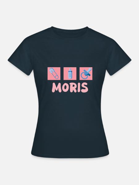Schnuller Moris - Frauen T-Shirt - Navy
