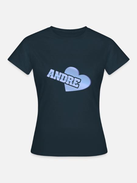Gold Andre - Frauen T-Shirt - Navy