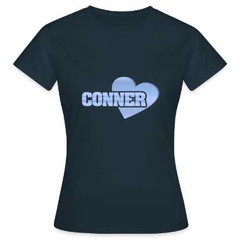 Conner - T-shirt Femme - marine - Devant - AI Model Female 172 dark (172cm)