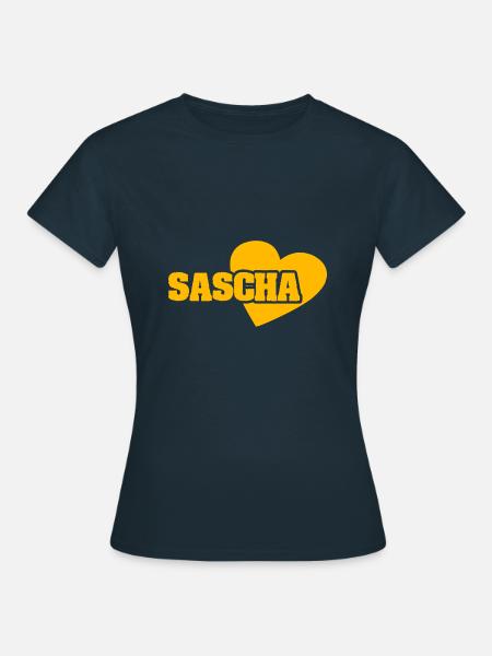 Sascha - Frauen T-Shirt - Navy