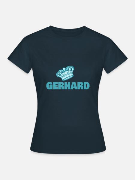 Gerhard - Frauen T-Shirt - Navy