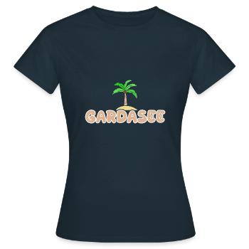 Lac de Garde Lac de Garde - T-shirt Femme - marine - Devant - AI Model Female 172 dark (172cm)