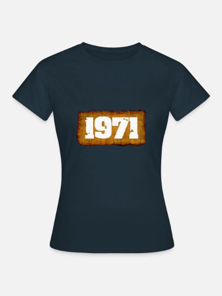 1971 - Frauen T-Shirt - Navy