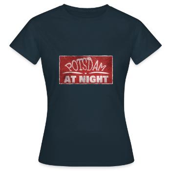 Potsdam - T-shirt Femme - marine - Devant - AI Model Female 172 dark (172cm)
