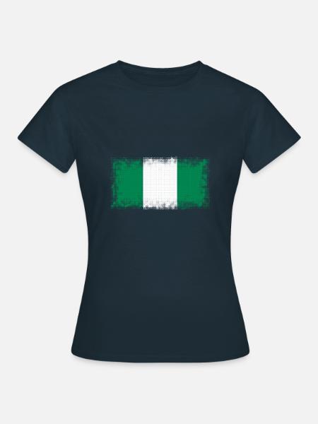 Nigeria - Frauen T-Shirt - Navy