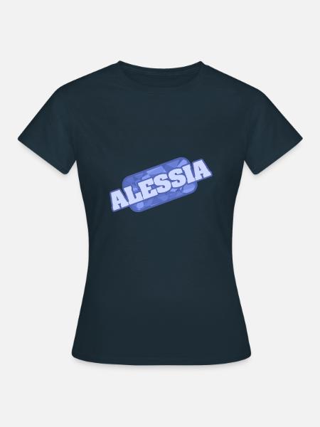 Alessia - Frauen T-Shirt - Navy