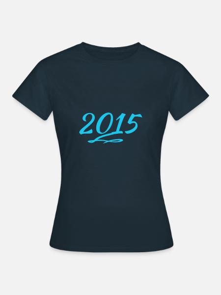 2015 - Frauen T-Shirt - Navy