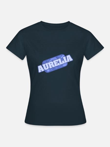 Geschenk für Aurelia - Frauen T-Shirt - Navy