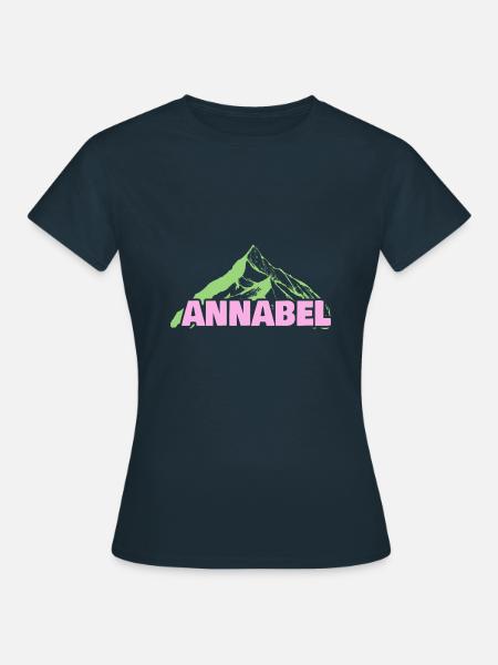 Bergsteigen Annabel - Frauen T-Shirt - Navy