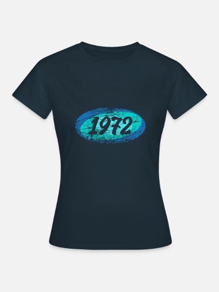 1972 1972 - Frauen T-Shirt - Navy
