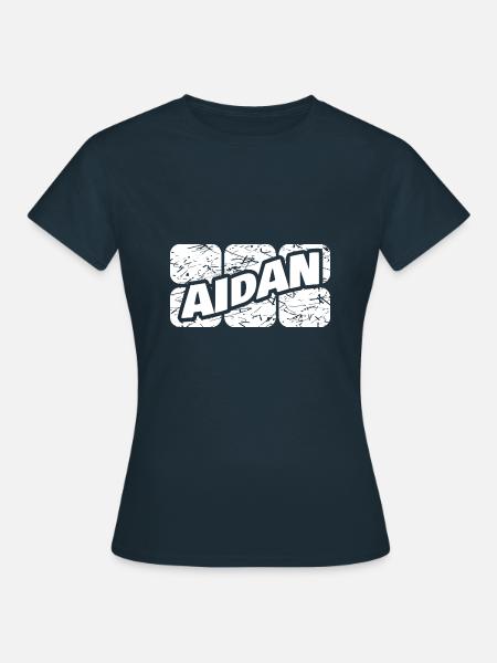 Aidan Aidan - Frauen T-Shirt - Navy
