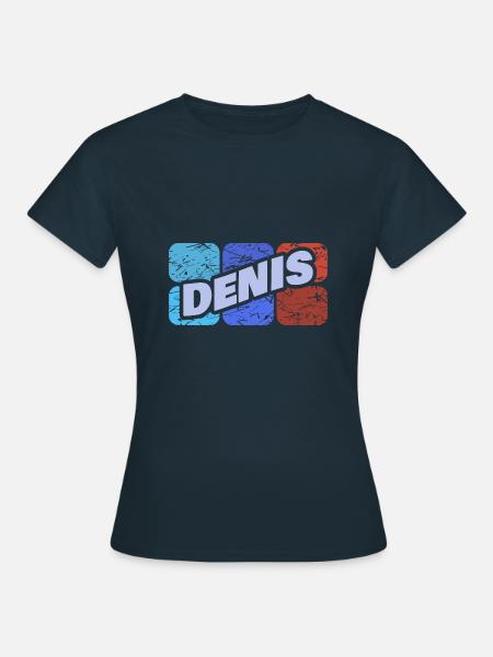 Denis - Frauen T-Shirt - Navy