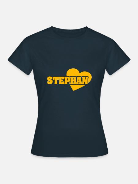 Gold Stephan - Frauen T-Shirt - Navy