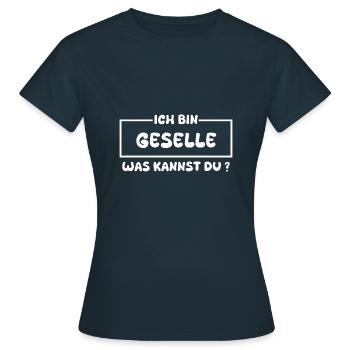 Compagnon - T-shirt Femme - marine - Devant - AI Model Female 172 dark (172cm)