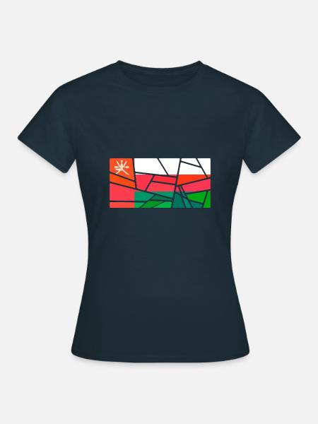 Oman als Oman - Frauen T-Shirt - Navy