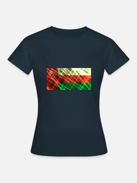 Oman Oman - Frauen T-Shirt - Navy