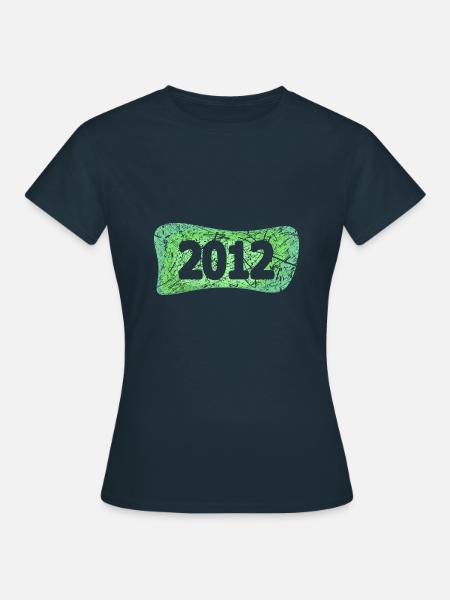 2012 - Frauen T-Shirt - Navy