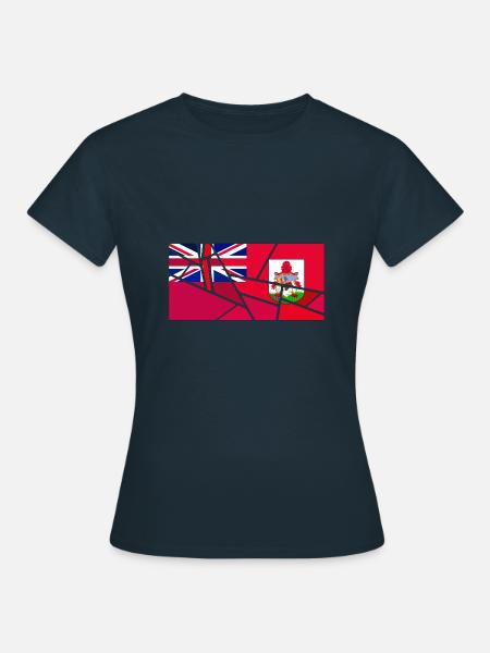 Bermuda - Frauen T-Shirt - Navy