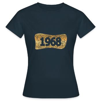 Goldbarrren 1968 - T-shirt Femme - marine - Devant - AI Model Female 172 dark (172cm)