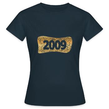 2009 - T-shirt Femme - marine - Devant - AI Model Female 172 dark (172cm)