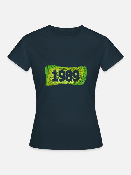 Kratzer 1989 - Frauen T-Shirt - Navy