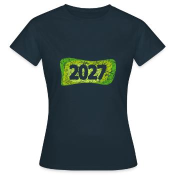 Scratches 2027 - Women's T-Shirt - navy - Front - AI Model Female 172 dark (172cm)