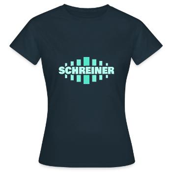Schreiner - Frauen T-Shirt - Navy - Vorne - AI Model Female 172 dark (172cm)