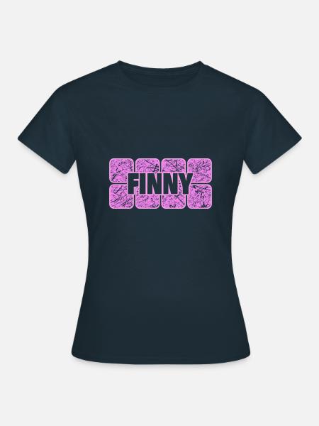 Finny - Frauen T-Shirt - Navy