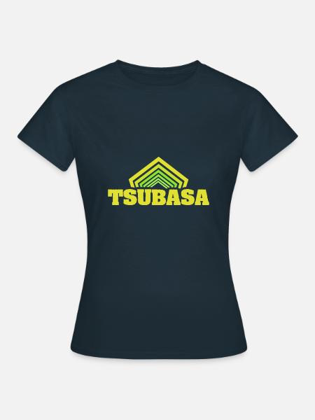 Vorname Tsubasa - Frauen T-Shirt - Navy