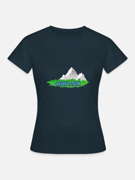 Geigelstein - Frauen T-Shirt - Navy