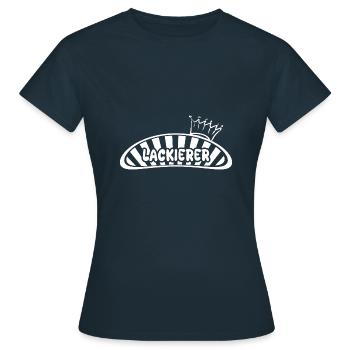Varnisher - Women's T-Shirt - navy - Front - AI Model Female 172 dark (172cm)