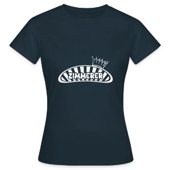 Carpenter - Women's T-Shirt - navy - Front - AI Model Female 172 dark (172cm)