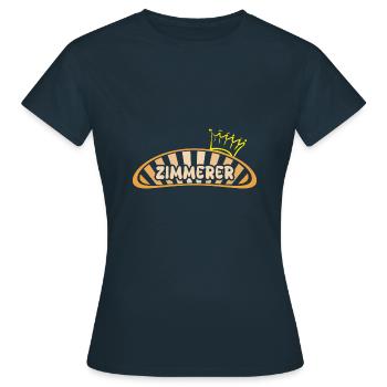 Gift for carpenter - Women's T-Shirt - navy - Front - AI Model Female 172 dark (172cm)