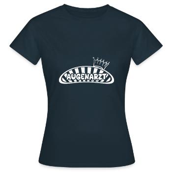 Profession Ophthalmologist - Women's T-Shirt - navy - Front - AI Model Female 172 dark (172cm)
