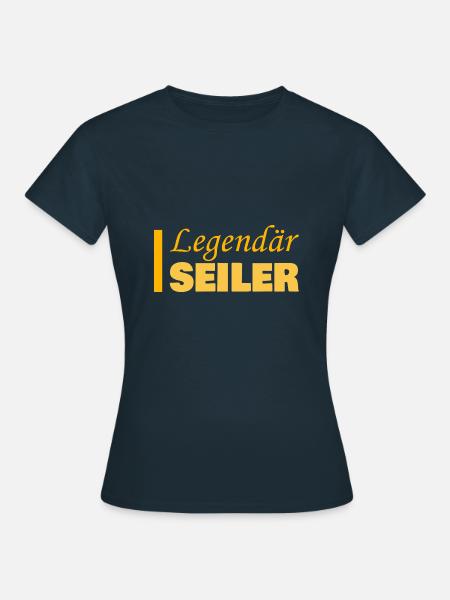 Geschenk für Seiler - Frauen T-Shirt - Navy
