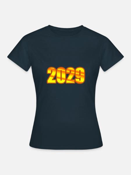 2029 2029 - Frauen T-Shirt - Navy