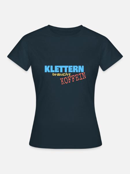 Bergsport - Frauen T-Shirt - Navy