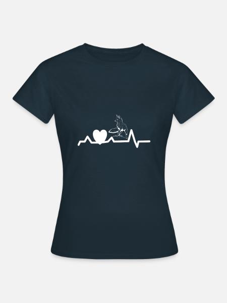 Renards Renard Animaux Renard - T-shirt Femme - marine