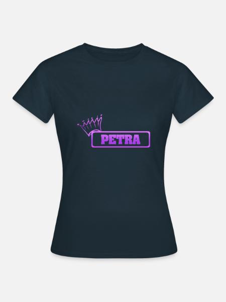 Tochter Petra - Frauen T-Shirt - Navy