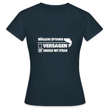 Barsch Ethan - Frauen T-Shirt - Navy - Vorne - AI Model Female 172 dark (172cm)