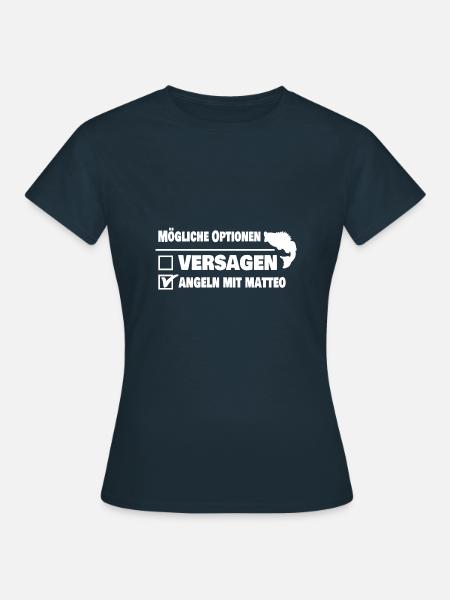 Geschenk für versagen - Frauen T-Shirt - Navy