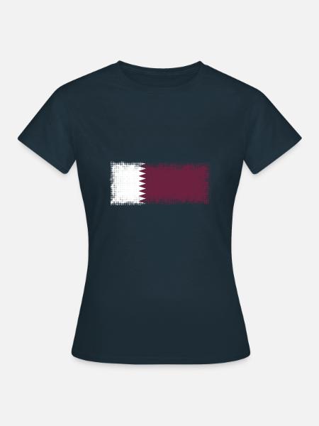 Katar als Katar - Frauen T-Shirt - Navy