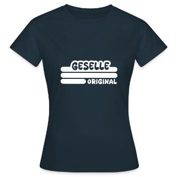 Profession compagnon - T-shirt Femme - marine - Devant - AI Model Female 172 dark (172cm)