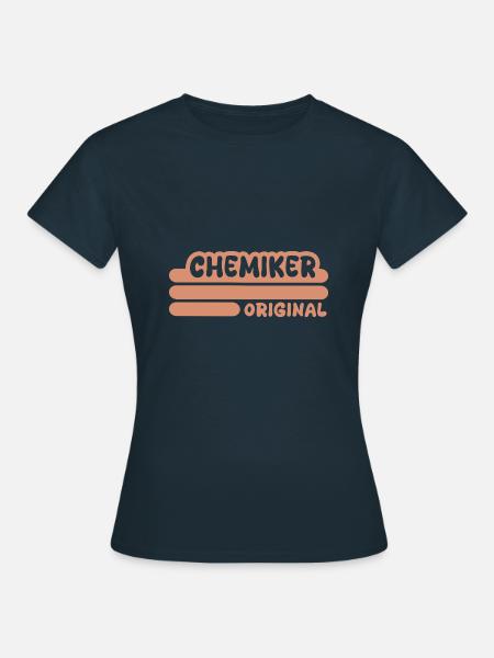 Chemiker - Frauen T-Shirt - Navy