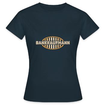 Banquier - T-shirt Femme - marine - Devant - AI Model Female 172 dark (172cm)