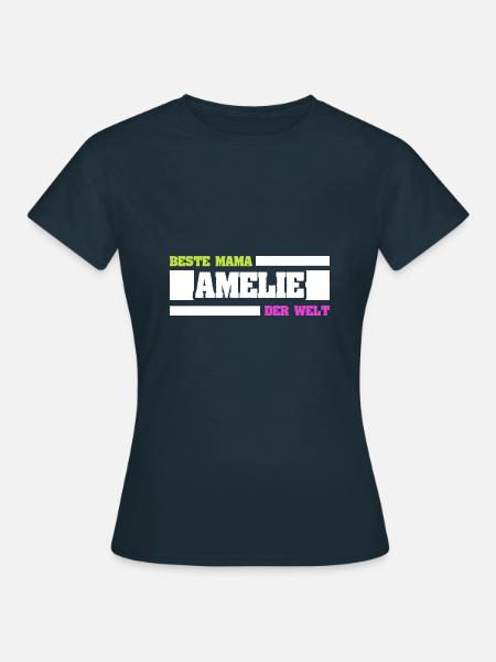 Mutter Amelie - Frauen T-Shirt - Navy
