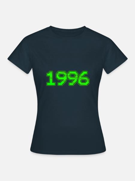 Nerd 1996 - Frauen T-Shirt - Navy
