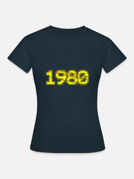 Nerd 1980 - Frauen T-Shirt - Navy