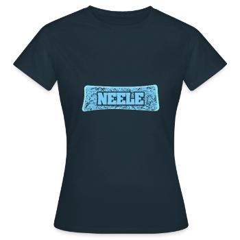 Neele comme nom - T-shirt Femme - marine - Devant - AI Model Female 172 dark (172cm)