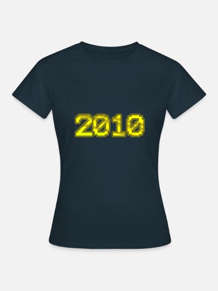 Nerd 2010 - Frauen T-Shirt - Navy
